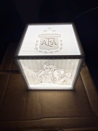 Cajas de luz personalizables con un total de 4 imágenes