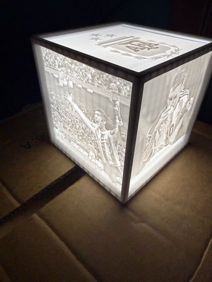 Cajas de luz personalizables con un total de 4 imágenes
