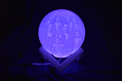 ¡Hermoso globo Mulit-Color LED personalizado!