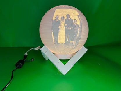 ¡Hermoso globo LED personalizado!